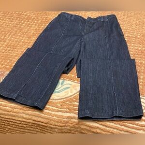 Coldwater Creek Sailor Flare Jeans with Front Seam